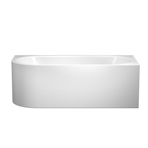 Kaldewei Meisterstuck 1800 Centro Duo 1 Left Freestanding Corner Bath Includes Multifiller - Alpine White