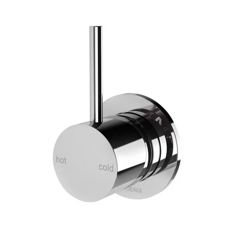 Phoenix Vivid Slimline Up Shower Wall Mixer - LF Chrome