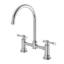 Phoenix Cromford Exposed Sink Tap Set - LF Chrome