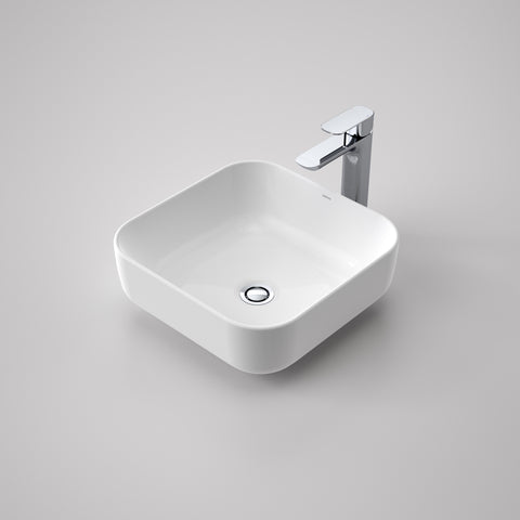 Caroma Tribute Above Counter Basin - Square 390mm - Square 390mm