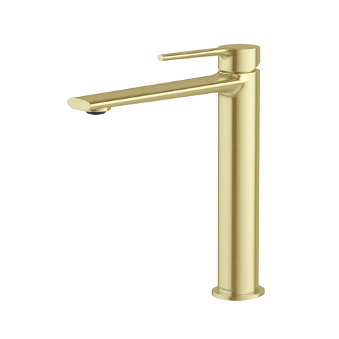 Phoenix Vask Vessel Basin Mixer - LF Brushed Gold
