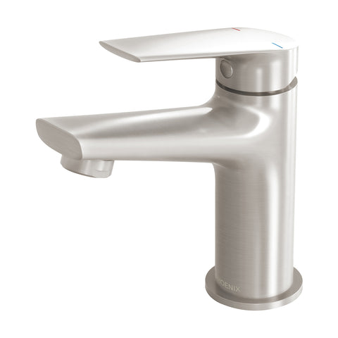 Phoenix Arlo Basin Mixer 6 Star - LF Brushed Nickel