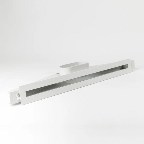 Expella Linear Slot Grille 600mm with Plenum Box - 1LSG600B