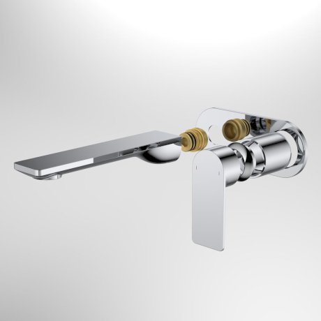 Caroma Urbane II 180mm Wall Basin / Bath Includes In-Wall Body LF - Chrome
