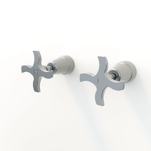 Rainware Outdoor Wall Taps (Pair) - 316 Stainless Steel