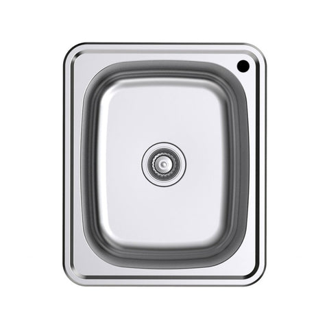 Argent Format 390 Laundry Sink Sidewall Bypass Right Hand - 1 Tap Hole
