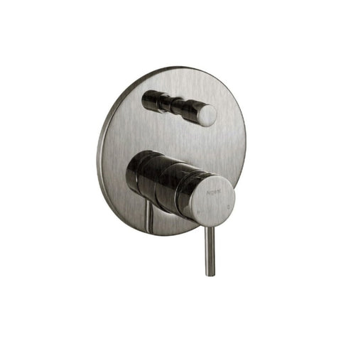 Argent Grace Diverter Wall Mixer - Brushed Nickel