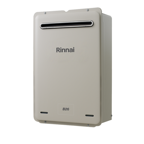 Rinnai B26 Continuous Flow Gas Hot Water System LPG 50°C B26L50A
