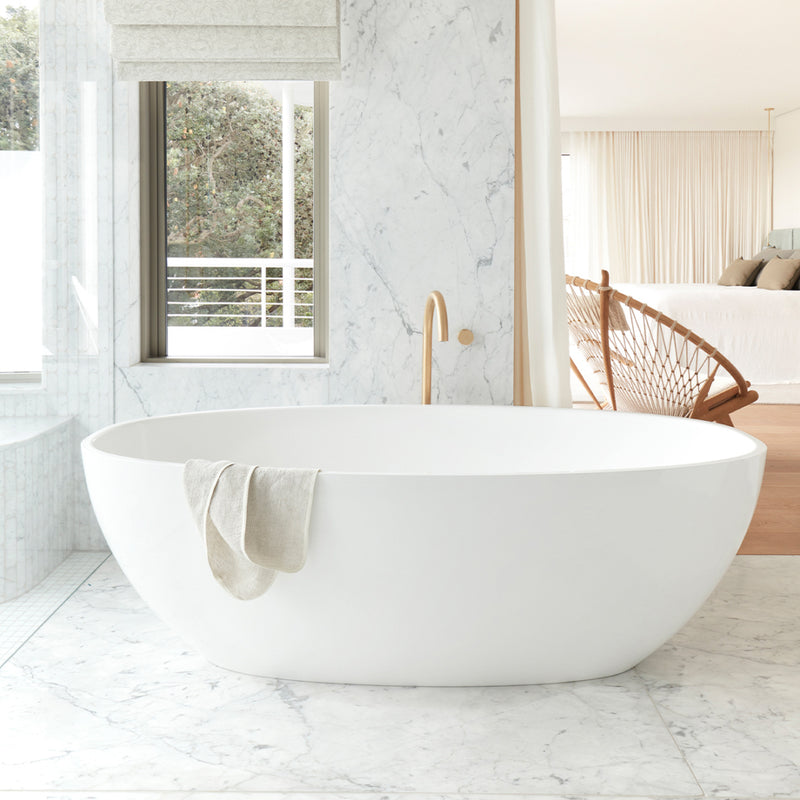 Victoria + Albert Barcelona Classic 1785mm Freestanding Bath - Gloss White