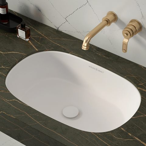 Victoria + Albert Barcelona 560 Undermount Basin - Gloss White