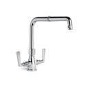 Brodware Industrica Square Kitchen Tap Lever Handles - Chrome