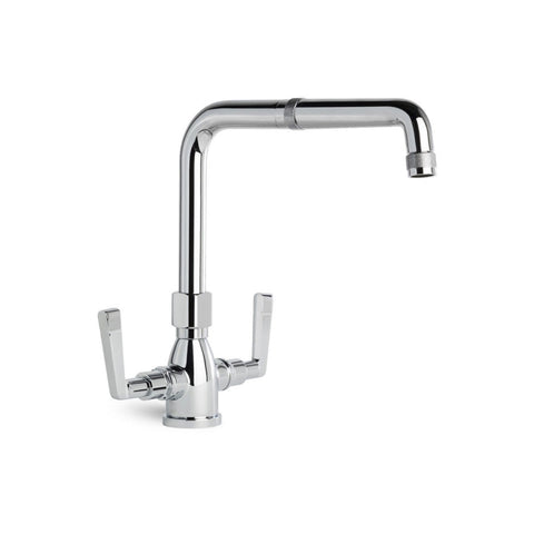 Brodware Industrica Square Kitchen Tap Lever Handles - Chrome