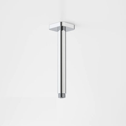 Caroma Luna Straight Arm Square Flange 210mm - Chrome
