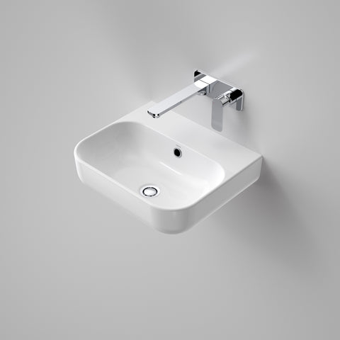 Caroma Luna Wall Hung Basin w/Tap Landing - No Taphole