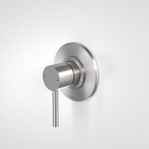 Caroma Titan Bath-Shower Wall Mixer - Stainless Steel