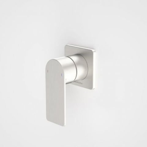 Caroma Urbane II Bath Shower Square Wall Mixer - Brushed Nickel