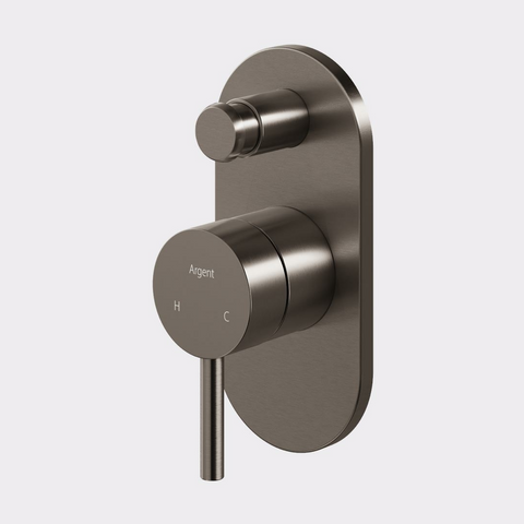 Argent Grace 2.0 Diverter Mixer Set (Includes In-Wall Body) - LF Gun Metal