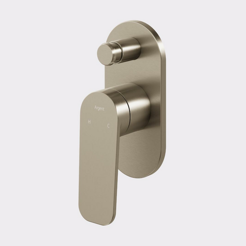 Argent Pace 2.0 Diverter Mixer Set (Includes In-Wall Body) - LF Brushed Nickel
