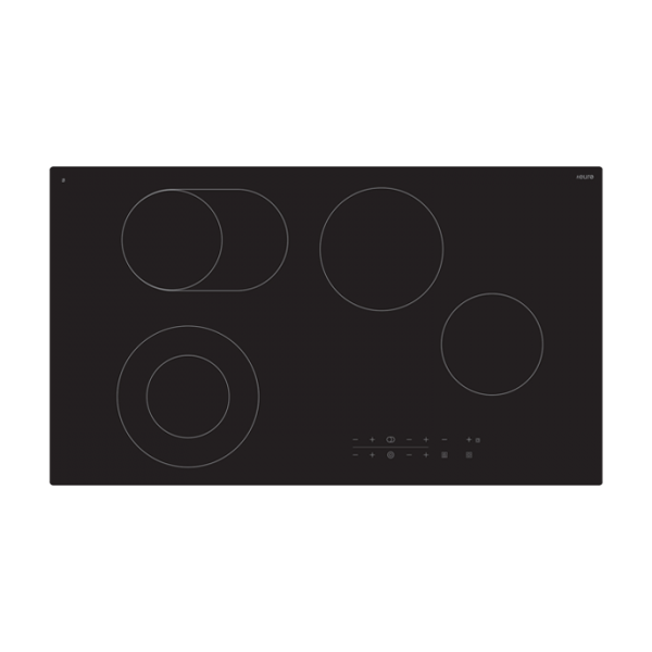 Euro Appliances 90cm Touch Electric Ceran Cooktop 6 ECT900C6