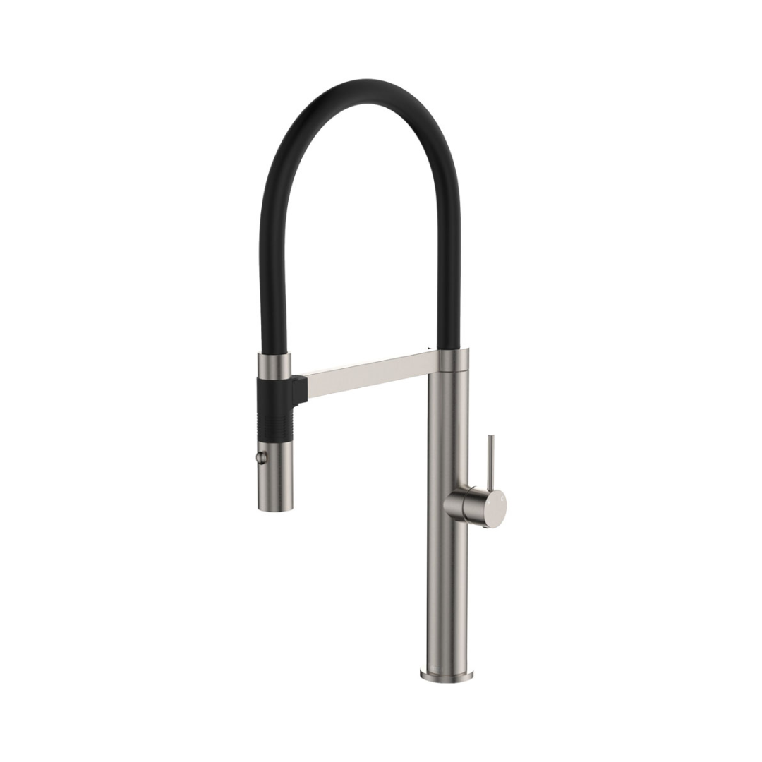 Fienza Kaya PullDown Sink Mixer Brushed Nickel