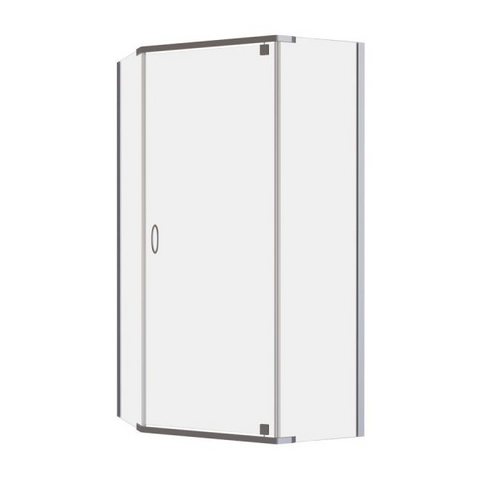 Decina Cascade 1000 Angle Semi-Frameless Pivot Shower Screen
