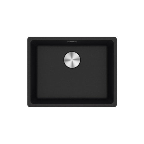 Franke Maris MRG610-52FPC-ON Topmount Single Bowl Sink - Onyx (Includes Drainer)
