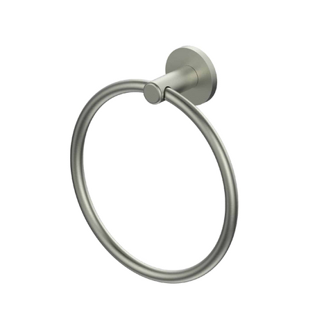 Greens Astro II Towel Ring - Brushed Nickel
