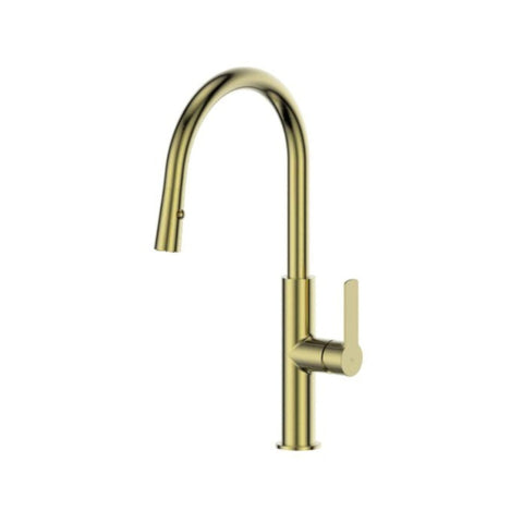 Greens Astro II Pull-Down Sink Mixer Lead Free - Brushed Brass