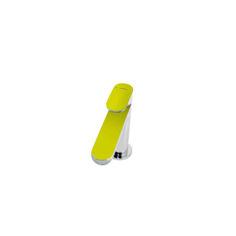 Newform Linfa Kitchen Pull-Out Mixer Colour - Chrome/Lime (8 Weeks Lead Time)