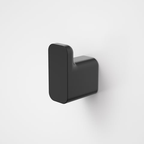 Caroma Luna Robe Hook - Black