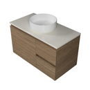 Timberline Nevada Wall Hung Vanity with SilkSurface Top & Basin 900mm