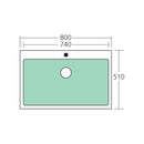 Oliveri Apollo Mega Single Bowl Sink AP1491