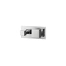 Parisi Quadro Wall Mixer 2-Way Diverter - Chrome