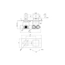 Parisi Quadro Wall Mixer 2-Way Diverter - Chrome