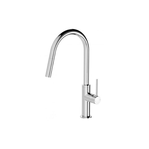 Phoenix Vivid Slimline Pull Out Sink Mixer - LF Chrome