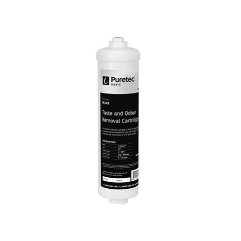 Puretec Genuine IN142 Inline Fridge Filter Cartridge - 5 Micron