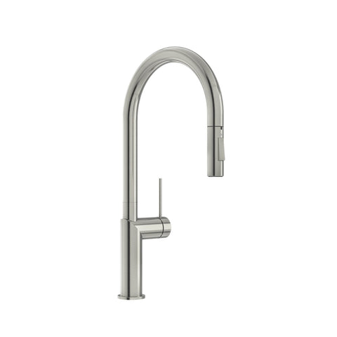 Linkware Elle 316 Stainless Steel Pull-Out Sink Mixer - Brushed Stainless