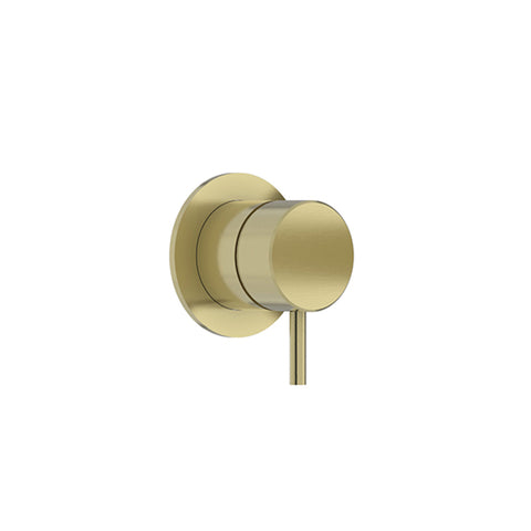 Linkware Elle 316 Stainless Steel Wall Mixer - Brushed Gold