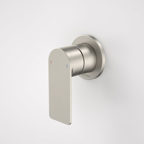 Caroma Urbane II Bath/Shower Round Wall Mixer - Brushed Nickel