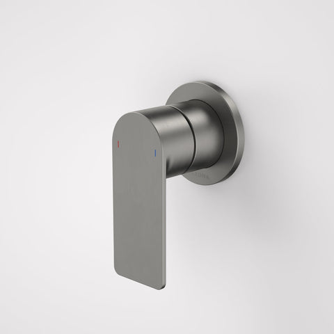 Caroma Urbane II Bath/Shower Round Wall Mixer - Gun Metal