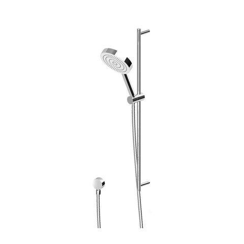 Zucchetti Hand Shower & Sliding Rail Set - Chrome