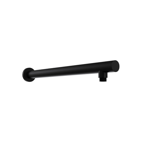 Parisi Tondo Wall Shower Arm 440mm - Matte Black