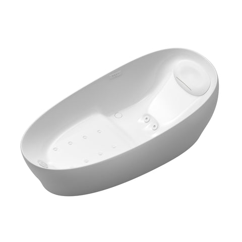TOTO Galalato Freestanding Air-Jet Spa Bath PJYD2200PWE