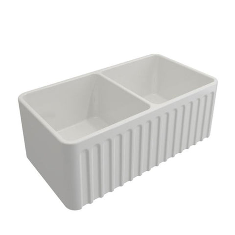 Turner Hastings NOVI 85x46 Sink - Ribbed Front