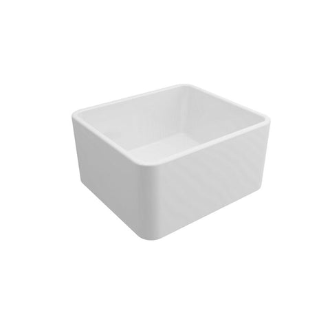 Turner Hastings Novi 50 x 46 Fine Fireclay Butler Sink Gloss White
