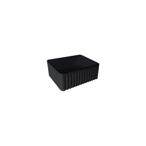 Turner Hastings Novi 60 x 46 Fine Fireclay Butler Sink Matte Black