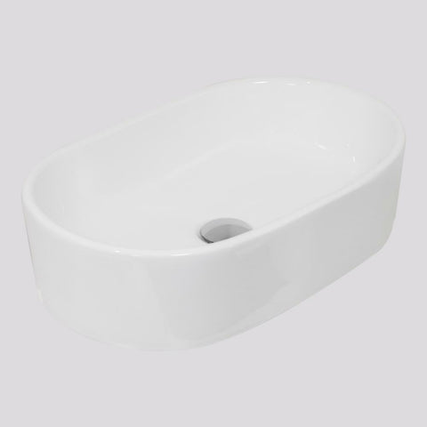 Argent Grace Neu 520 Oval Above Counter Basin - Gloss White