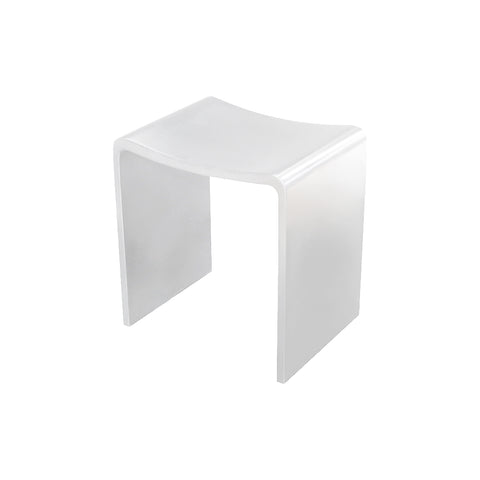 Thermogroup Willow Shower Stool 400x300mm - White