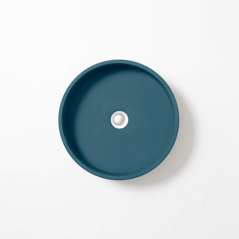 Concrete Studio Wirli Vessel Basin - Ocean