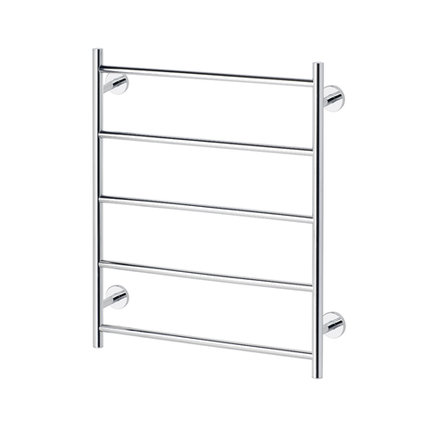 Phoenix Radii Towel Ladder 550x740 Chrome Round Plate